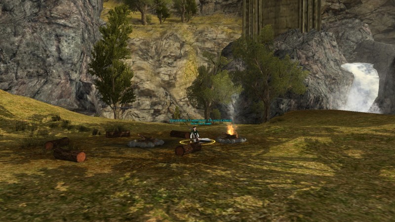 Dell beneath Weathertop