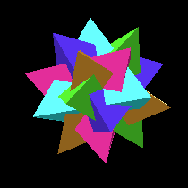 compound of five tetrahedra